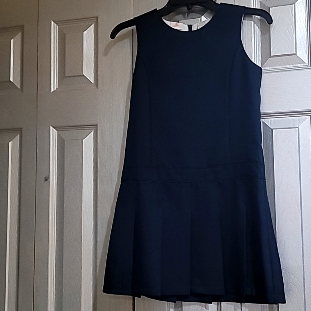 DOCKERS Girls Navy Jumper, Size 8/10 Regular.